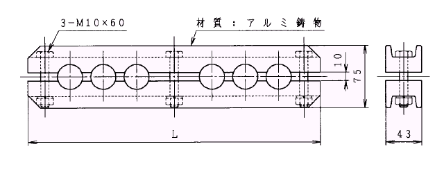 ループホルダ外形図