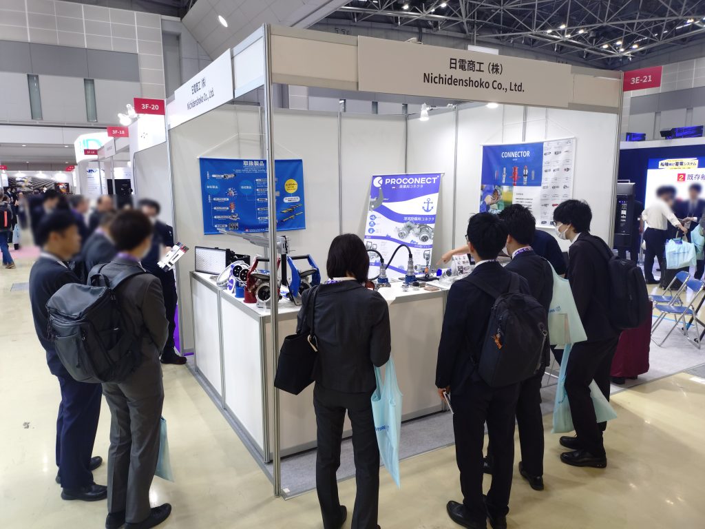 SEA JAPAN 2026　日電商工のブース