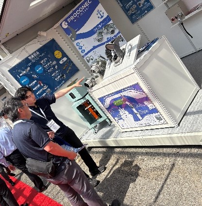 バリシップ2025　日電商工の展示ブース